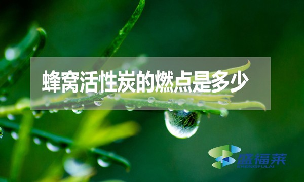 蜂窩活性炭的燃點(diǎn)是多少？可以點(diǎn)燃嗎？