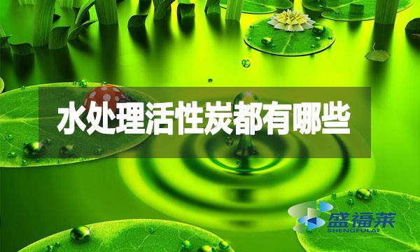 水處理活性炭都有哪些？